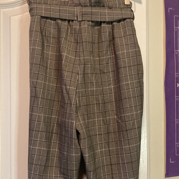 Prince of wales check paper bag trs. - Picture 5 of 5